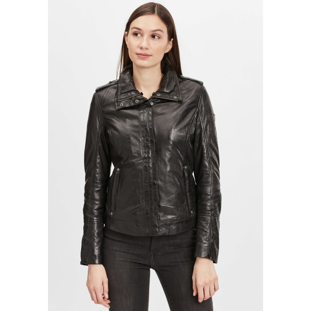 Geaca de Piele Dama Gipsy Neagra GWRelia LASV – IMBRACAMINTE Geaca de Piele Dama Gipsy Neagra GWRelia LASV – IMBRACAMINTE