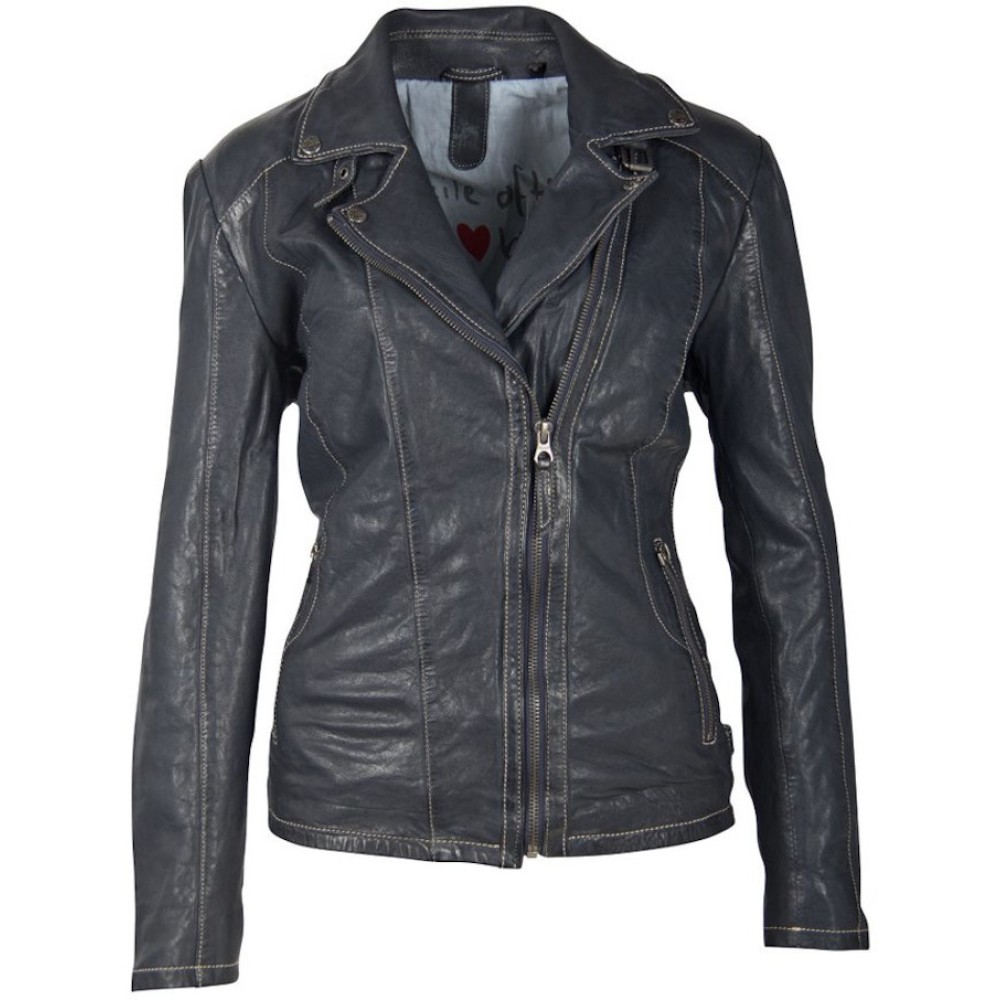 Geaca de Piele Dama Gipsy Albastru Denim GWRozy CF NSLONTV Geaca de Piele Dama Gipsy Albastru Denim GWRozy CF NSLONTV - readytowear.ro