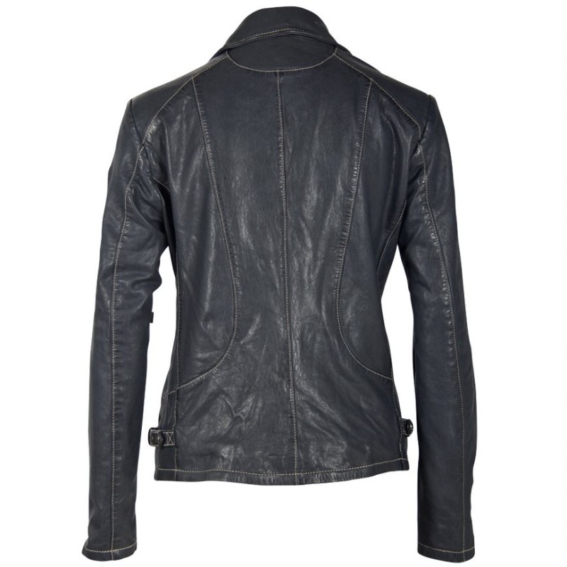 Geaca de Piele Dama Gipsy Albastru Denim GWRozy CF NSLONTV – IMBRACAMINTE