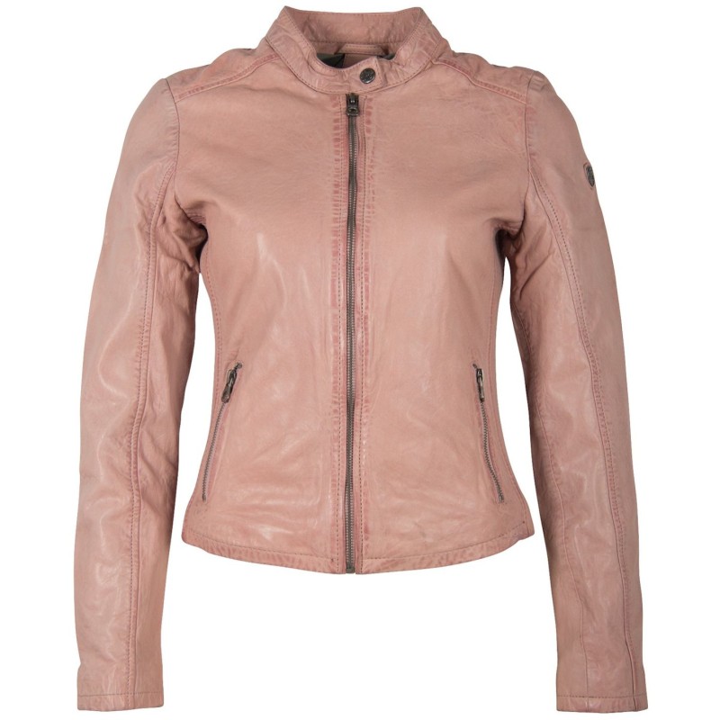 Geaca de Piele Dama Gipsy Roz Pal GWShana NSLVV – IMBRACAMINTE