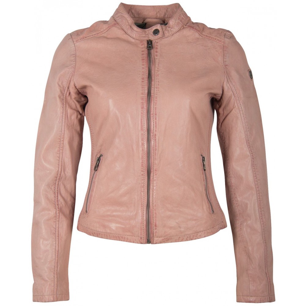 Geaca de Piele Dama Gipsy Roz Pal GWShana NSLVV Geaca de Piele Dama Gipsy Roz Pal GWShana NSLVV - readytowear
