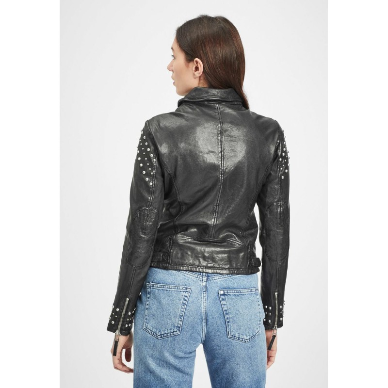 Geaca de Piele Naturala Dama Gipsy Neagra GWShea LAWOV – IMBRACAMINTE Geaca de Piele Naturala Dama Gipsy Neagra GWShea LAWOV – IMBRACAMINTE