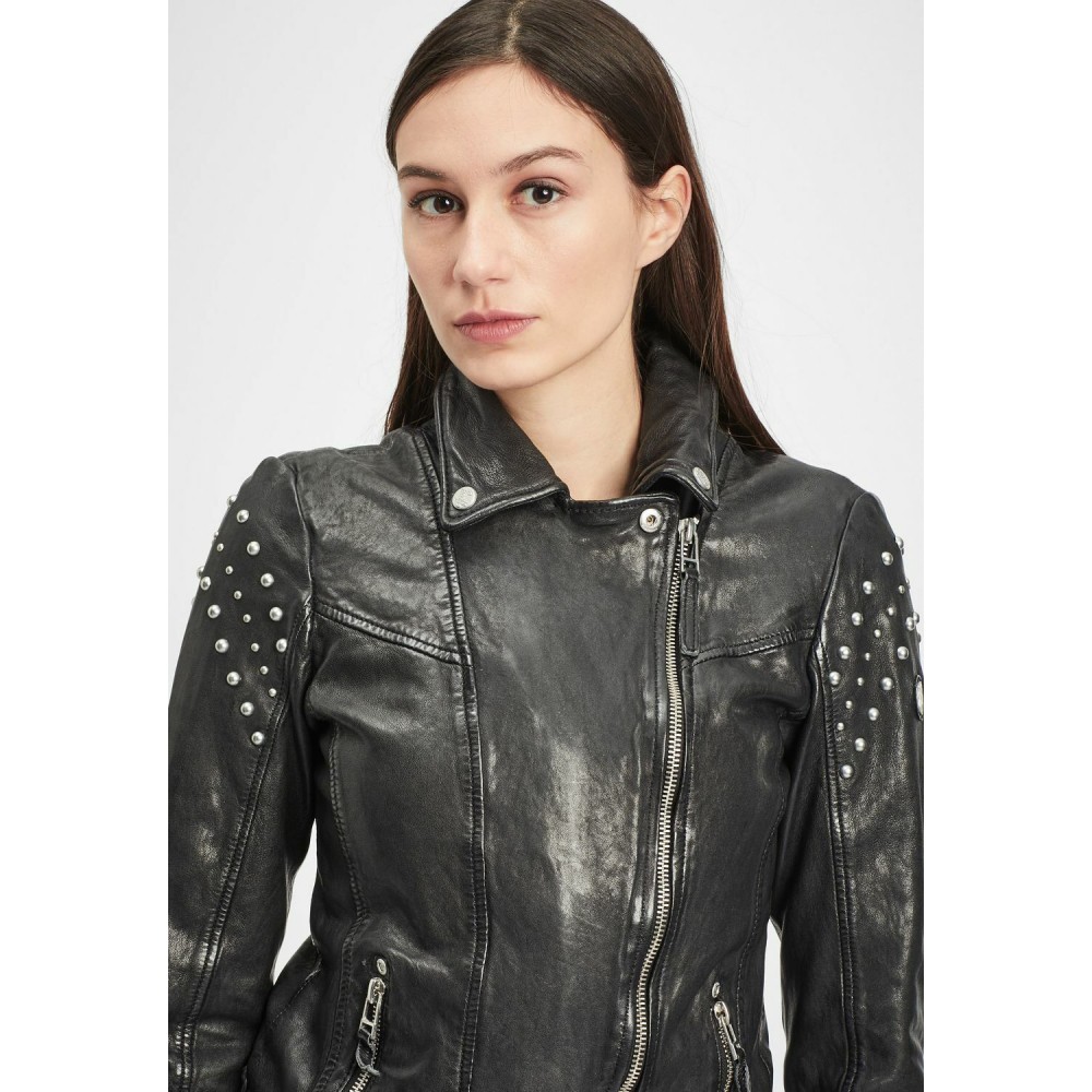 Geaca de Piele Naturala Dama Gipsy Neagra GWShea LAWOV Geaca de Piele Naturala Dama Gipsy Neagra GWShea LAWOV - readytowear.ro