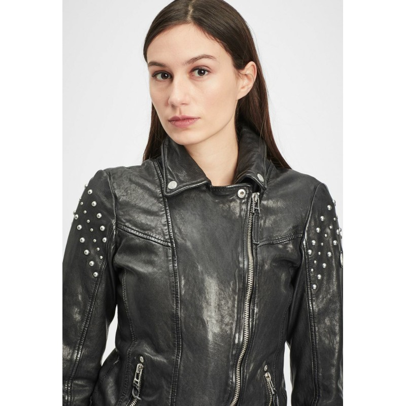 Geaca de Piele Naturala Dama Gipsy Neagra GWShea LAWOV – IMBRACAMINTE Geaca de Piele Naturala Dama Gipsy Neagra GWShea LAWOV – IMBRACAMINTE