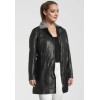 Geaca Lunga de Piele Dama Gipsy Neagra GWSidra CF NSLV geci de piele - readytowear.ro