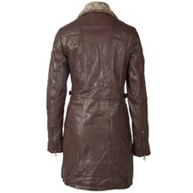 Geaca Lunga de Piele Dama Gipsy Maro Inchis GWSidra CF NSLV – IMBRACAMINTE Geaca Lunga de Piele Dama Gipsy Maro Inchis GWSidra CF NSLV – IMBRACAMINTE