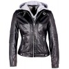 Geaca de Piele Naturala Dama Gipsy Neagra GWStana NSLVV - readytowear