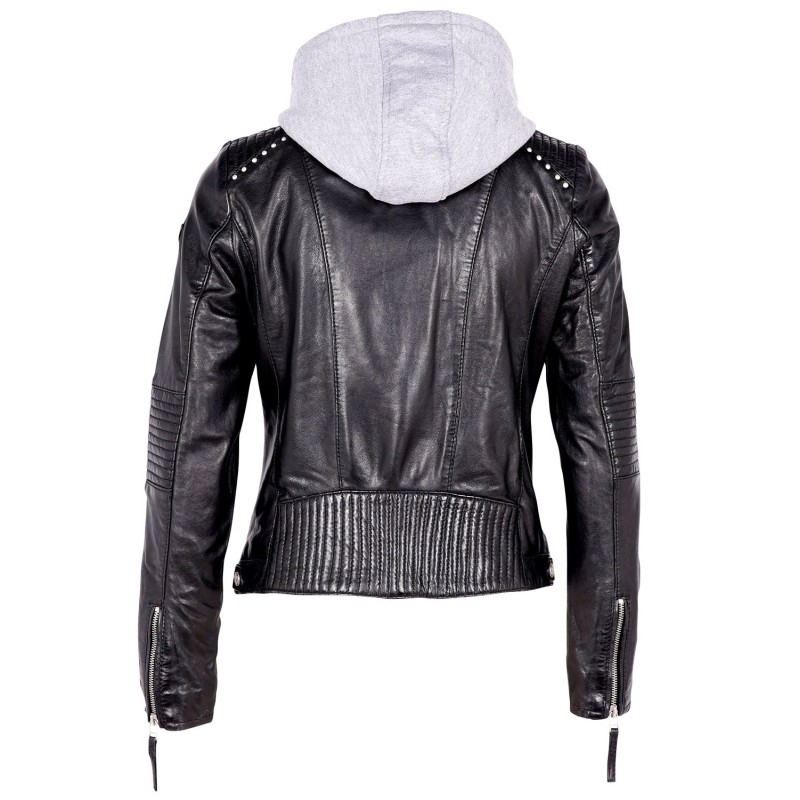 Geaca de Piele Naturala Dama Gipsy Neagra GWStana NSLVV – IMBRACAMINTE Geaca de Piele Naturala Dama Gipsy Neagra GWStana NSLVV – IMBRACAMINTE