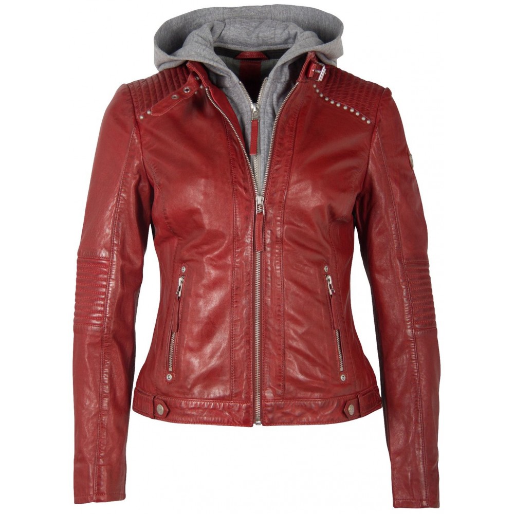 Geaca de Piele Naturala Dama Gipsy Rosie GWStana NSLVV Geaca de Piele Naturala Dama Gipsy Rosie GWStana NSLVV - readytowear