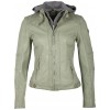 Geaca de Piele Naturala Dama Gipsy Verde Pal GWStana NSLVV Geaca de Piele Naturala Dama Gipsy Verde Pal GWStana NSLVV - readytowear.ro