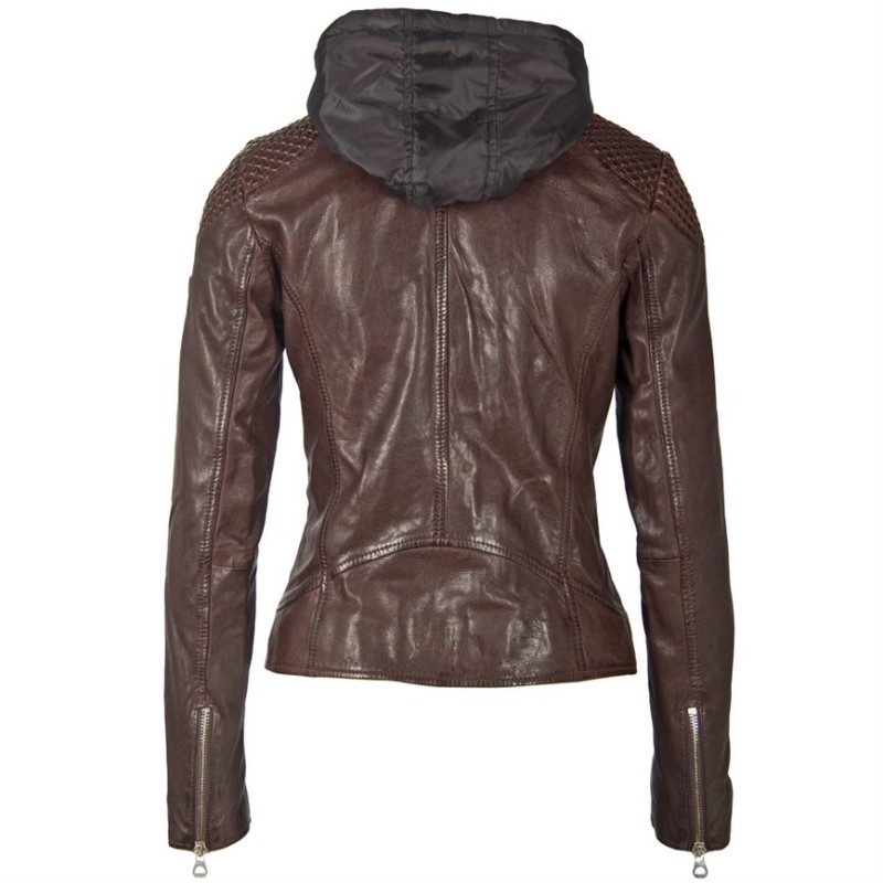 Geaca de Piele Dama Gipsy Maro Inchis GWStary LAWOV – IMBRACAMINTE Geaca de Piele Dama Gipsy Maro Inchis GWStary LAWOV – IMBRACAMINTE