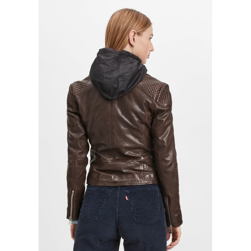 Geaca de Piele Dama Gipsy Maro Inchis GWStary LAWOV – IMBRACAMINTE Geaca de Piele Dama Gipsy Maro Inchis GWStary LAWOV – IMBRACAMINTE