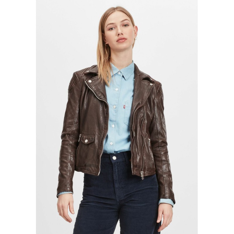 Geaca de Piele Dama Gipsy Maro Inchis GWStary LAWOV – IMBRACAMINTE Geaca de Piele Dama Gipsy Maro Inchis GWStary LAWOV – IMBRACAMINTE