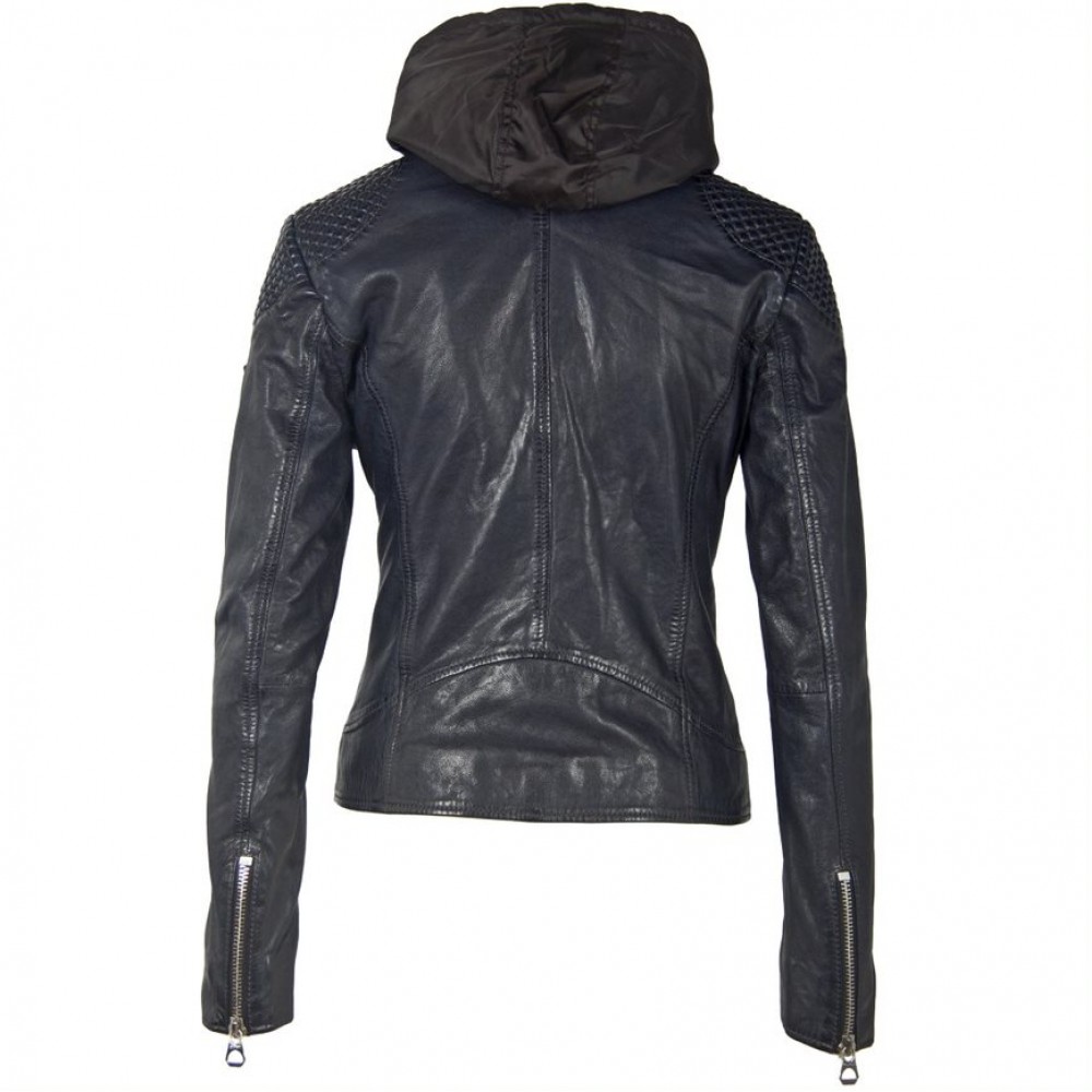 Geaca de Piele Dama Gipsy Bleumarin Inchis GWStary LAWOV Geaca de Piele Dama Gipsy Bleumarin Inchis GWStary LAWOV - readytowear.ro