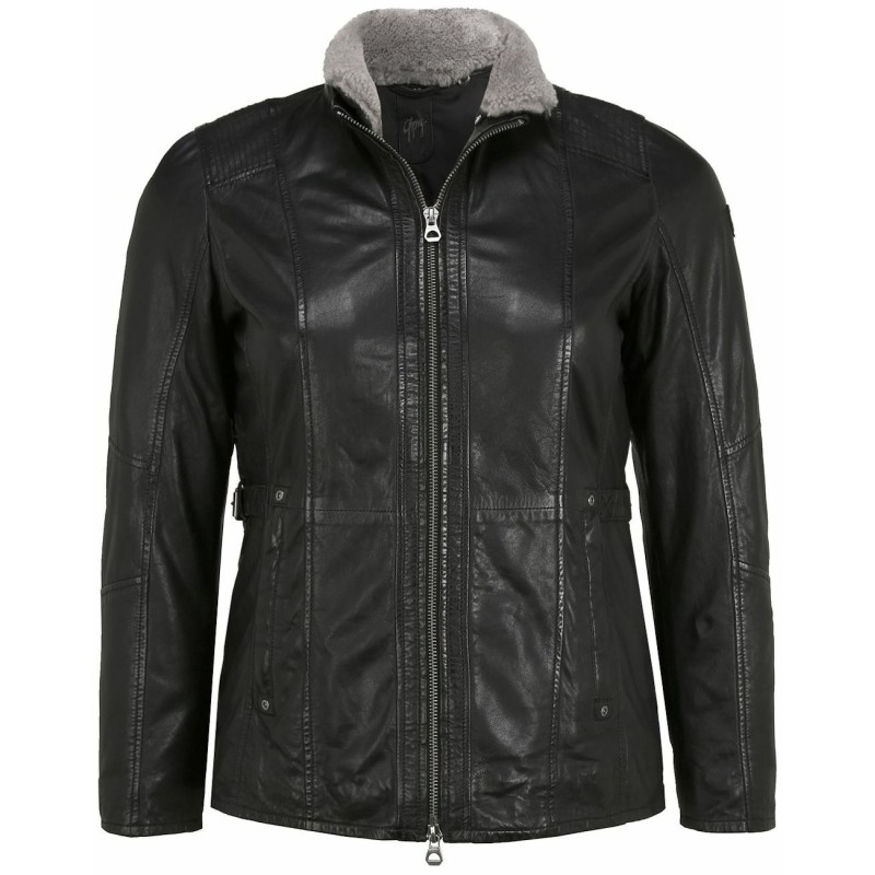 Geaca de Piele Dama Gipsy Neagra GWYda CF NSLONTV – IMBRACAMINTE Geaca de Piele Dama Gipsy Neagra GWYda CF NSLONTV – IMBRACAMINTE