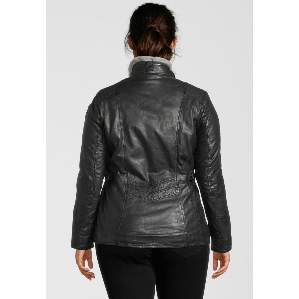 Geaca de Piele Dama Gipsy Neagra GWYda CF NSLONTV – IMBRACAMINTE