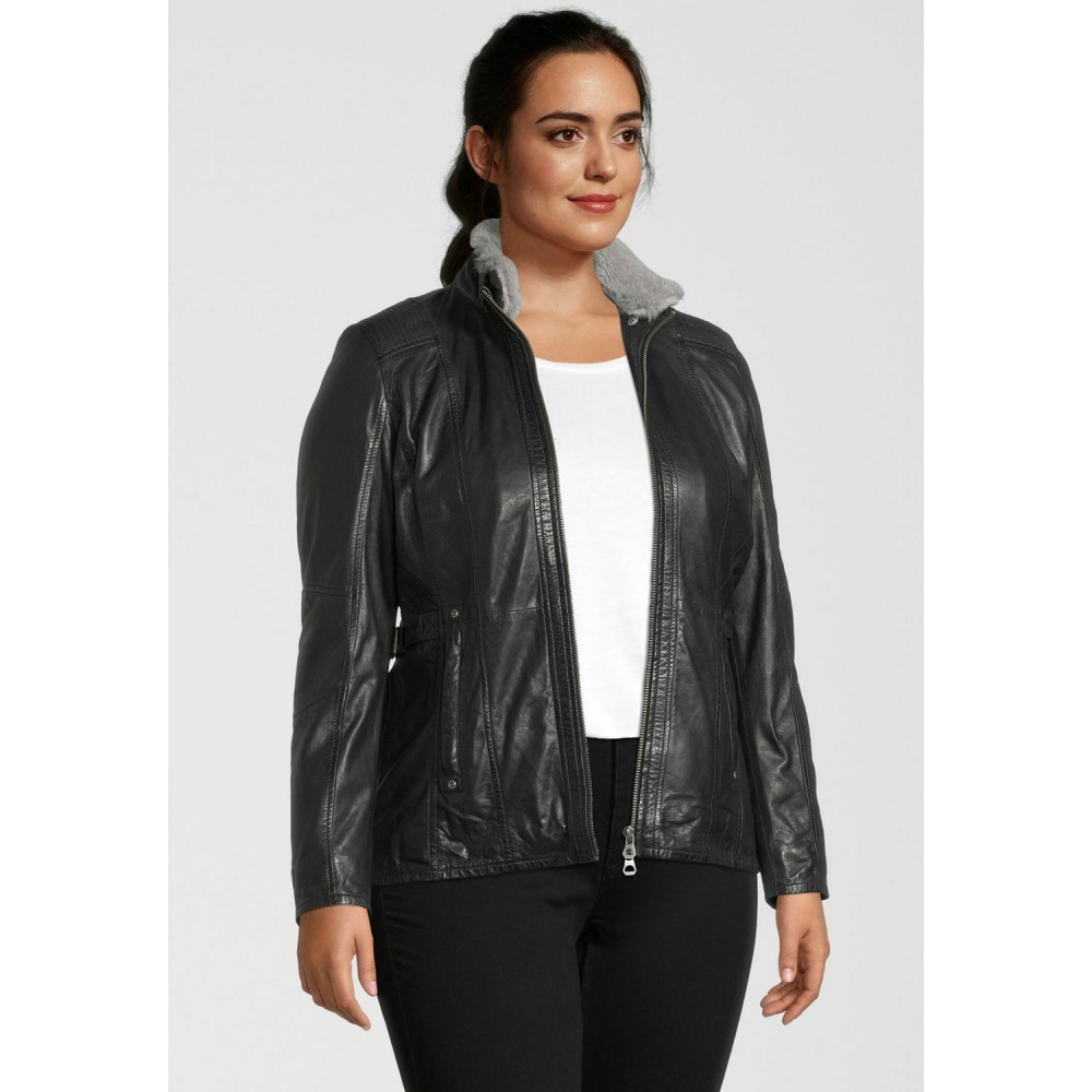 Geaca de Piele Dama Gipsy Neagra GWYda CF NSLONTV Geaca de Piele Dama Gipsy Neagra GWYda CF NSLONTV - readytowear.ro