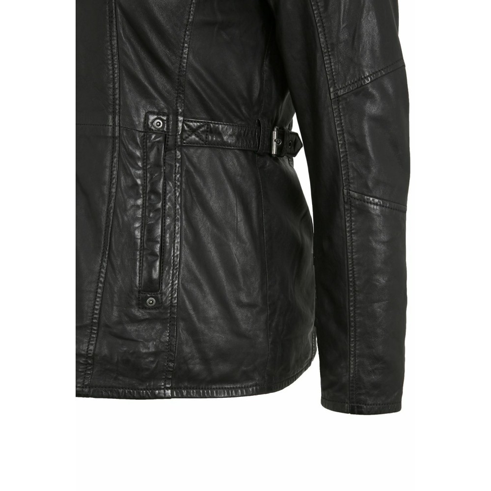 Geaca de Piele Dama Gipsy Neagra GWYda CF NSLONTV Geaca de Piele Dama Gipsy Neagra GWYda CF NSLONTV - readytowear.ro