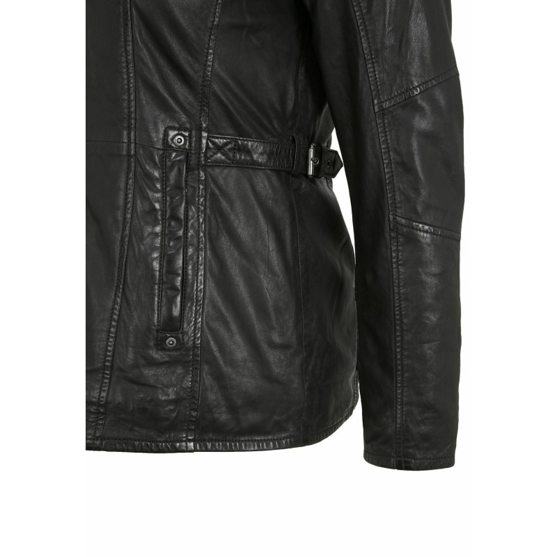 Geaca de Piele Dama Gipsy Neagra GWYda CF NSLONTV – IMBRACAMINTE Geaca de Piele Dama Gipsy Neagra GWYda CF NSLONTV – IMBRACAMINTE