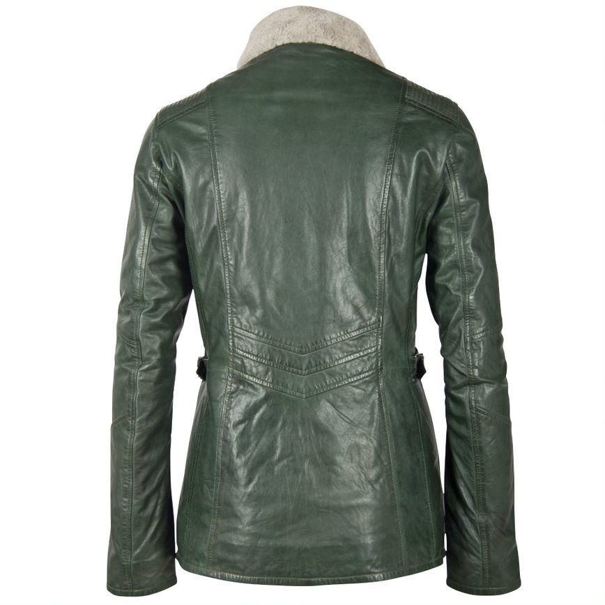 Geaca de Piele Dama Gipsy Verde Inchis GWYda CF NSLONTV – IMBRACAMINTE Geaca de Piele Dama Gipsy Verde Inchis GWYda CF NSLONTV – IMBRACAMINTE