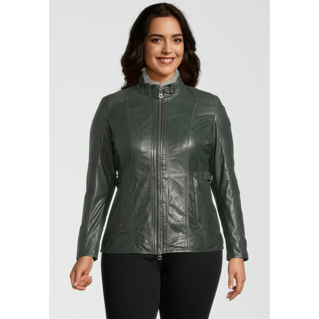 Geaca de Piele Dama Gipsy Verde Inchis GWYda CF NSLONTV – IMBRACAMINTE Geaca de Piele Dama Gipsy Verde Inchis GWYda CF NSLONTV – IMBRACAMINTE