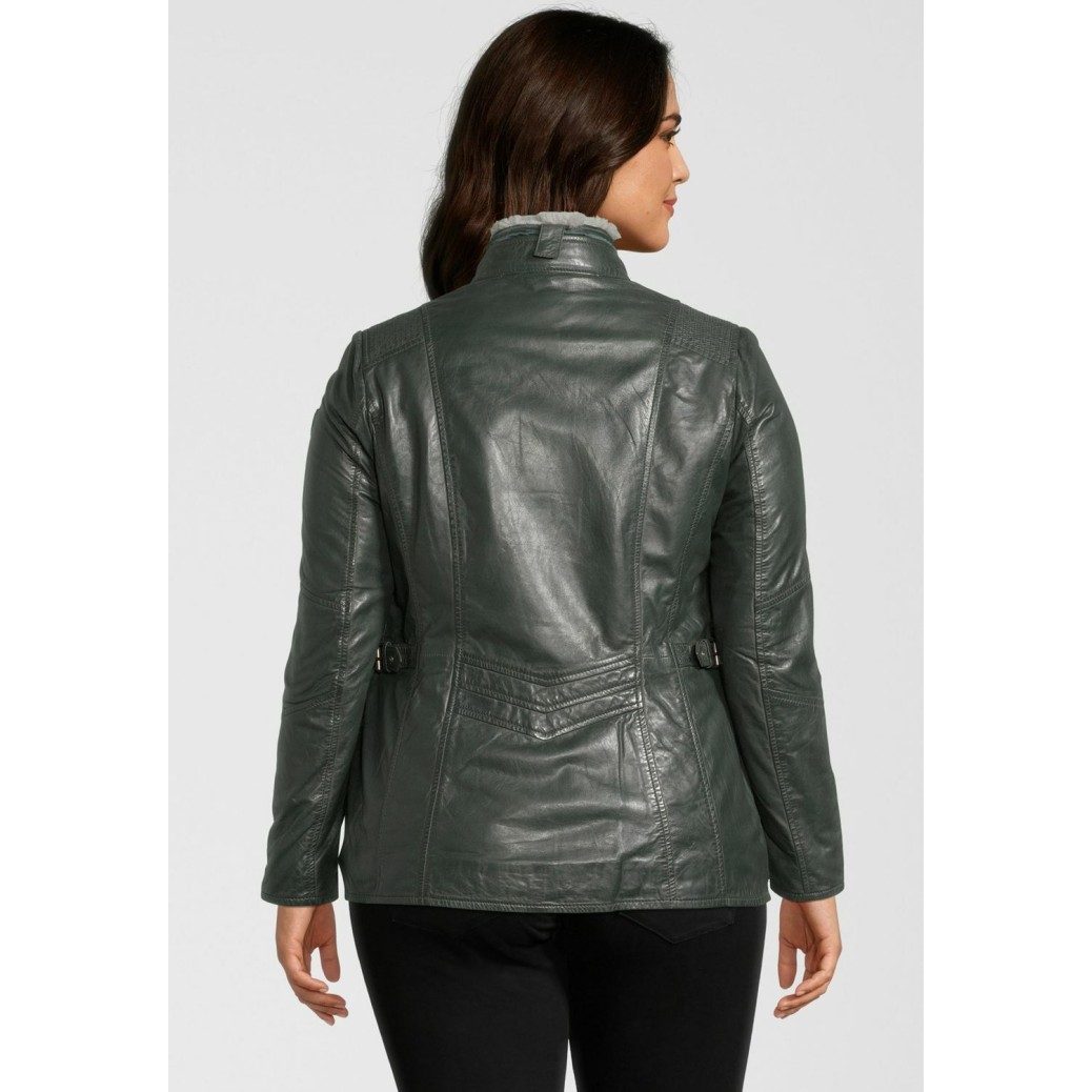 Geaca de Piele Dama Gipsy Verde Inchis GWYda CF NSLONTV – IMBRACAMINTE Geaca de Piele Dama Gipsy Verde Inchis GWYda CF NSLONTV – IMBRACAMINTE