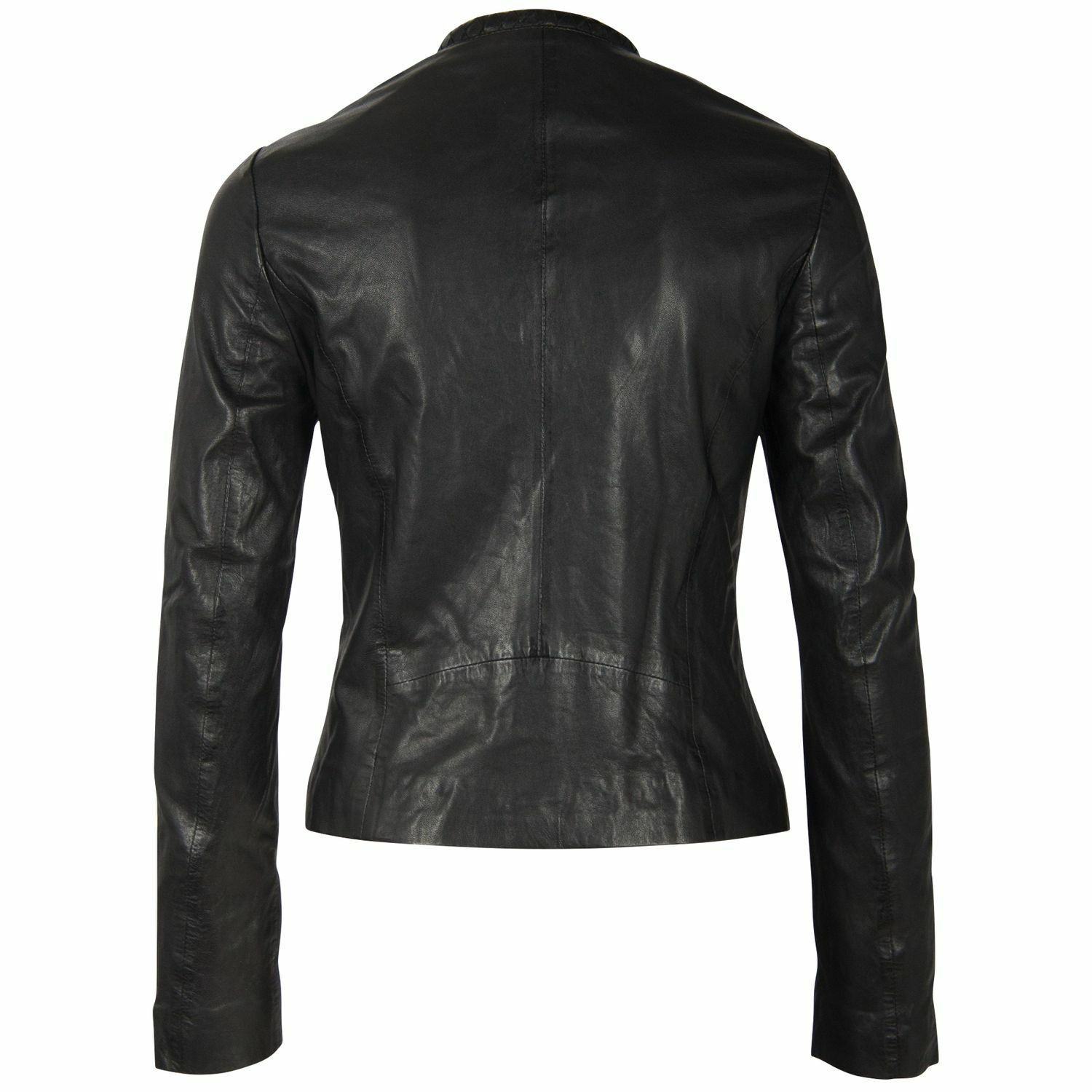 Geaca de Piele Dama Gipsy Neagra GWZai LASTAV – IMBRACAMINTE