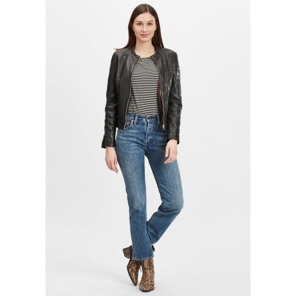 Geaca de Piele Dama Gipsy Neagra GWZai LASTAV Geaca de Piele Dama Gipsy Neagra GWZai LASTAV - readytowear.ro