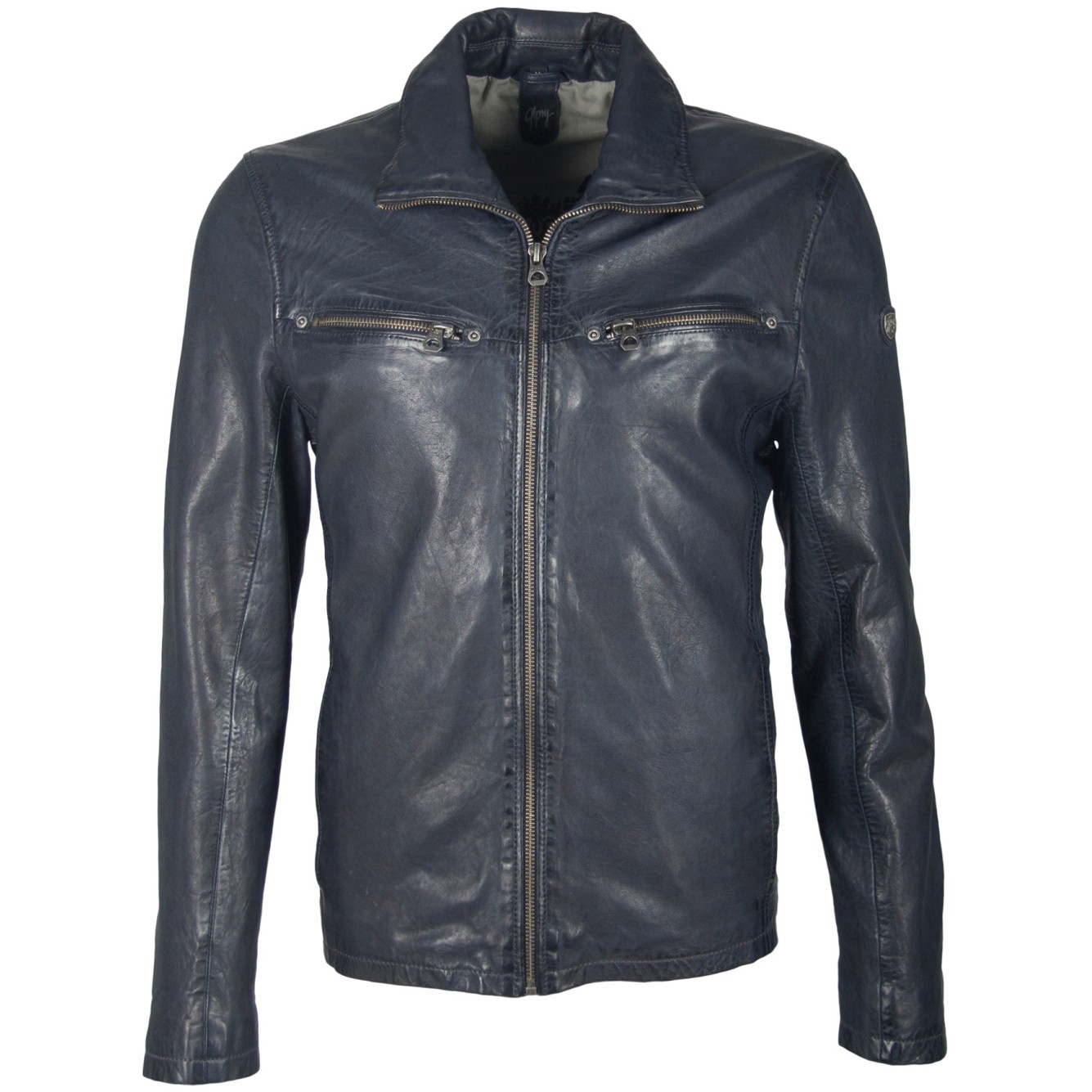 Geaca de Piele Naturala Barbati Gipsy Bleumarin Gage W19 SF LVD – IMBRACAMINTE Geaca de Piele Naturala Barbati Gipsy Bleumarin Gage W19 SF LVD – IMBRACAMINTE