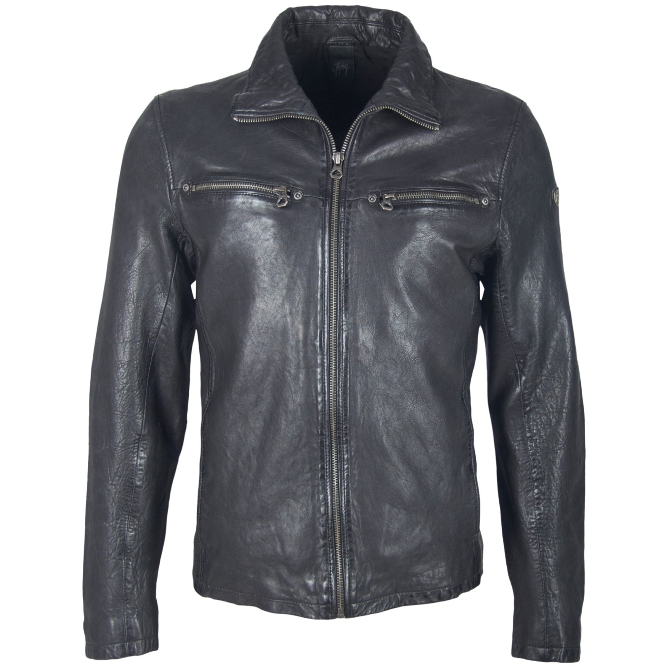 Geaca de Piele Naturala Barbati Gipsy Neagra Gage W19 SF LVD – IMBRACAMINTE Geaca de Piele Naturala Barbati Gipsy Neagra Gage W19 SF LVD – IMBRACAMINTE