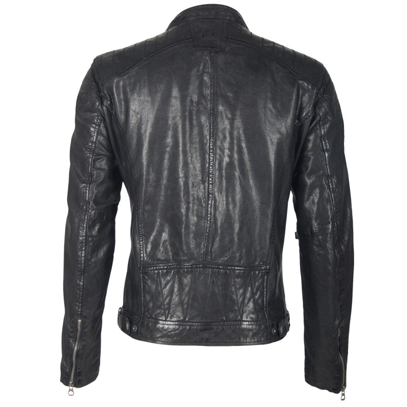 Geaca de Piele Naturala Barbati Gipsy Neagra Garren LVTW – IMBRACAMINTE Geaca de Piele Naturala Barbati Gipsy Neagra Garren LVTW – IMBRACAMINTE