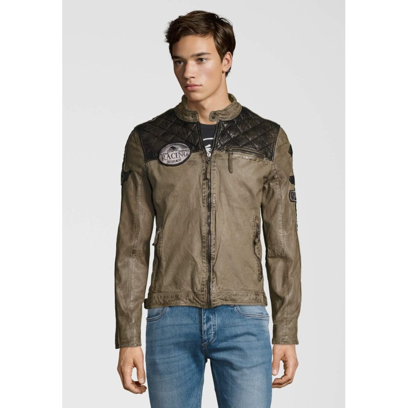 Geaca de Piele Naturala Barbati Gipsy Bej Gilby SF LAFOV – IMBRACAMINTE Geaca de Piele Naturala Barbati Gipsy Bej Gilby SF LAFOV – IMBRACAMINTE