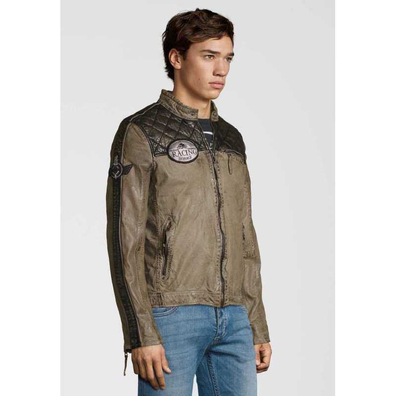 Geaca de Piele Naturala Barbati Gipsy Bej Gilby SF LAFOV – IMBRACAMINTE Geaca de Piele Naturala Barbati Gipsy Bej Gilby SF LAFOV – IMBRACAMINTE