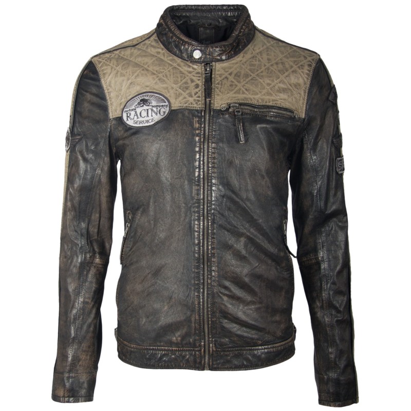 Geaca de Piele Naturala Barbati Gipsy Neagra Gilby SF LAFOV – IMBRACAMINTE Geaca de Piele Naturala Barbati Gipsy Neagra Gilby SF LAFOV – IMBRACAMINTE