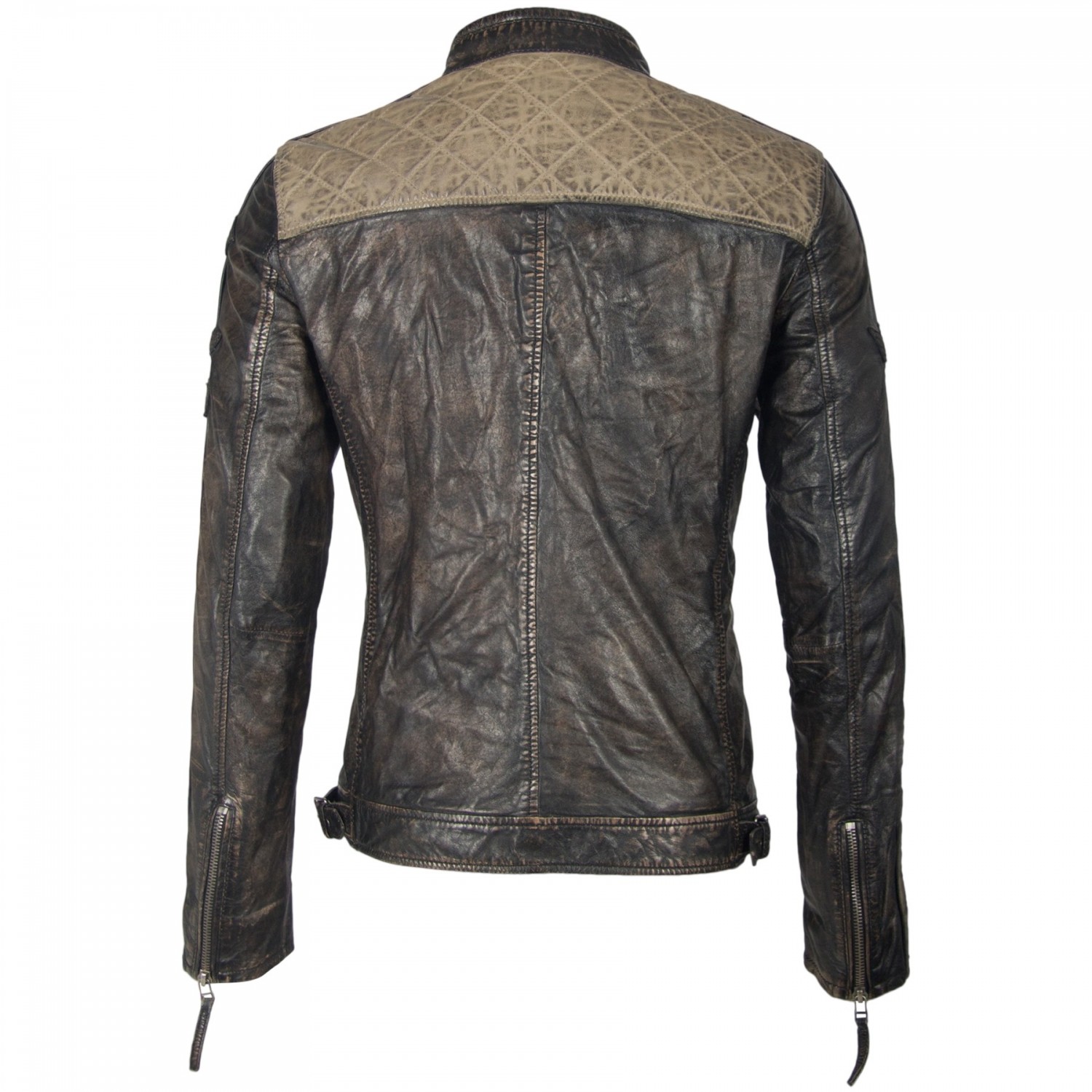 Geaca de Piele Naturala Barbati Gipsy Neagra Gilby SF LAFOV – IMBRACAMINTE Geaca de Piele Naturala Barbati Gipsy Neagra Gilby SF LAFOV – IMBRACAMINTE