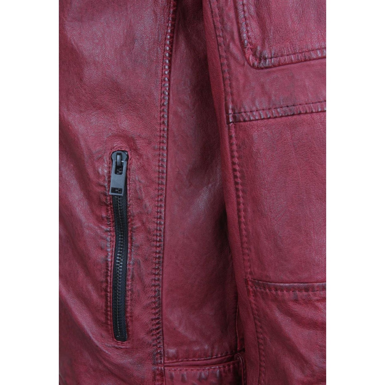 Geaca de Piele Naturala Barbati Gipsy Visinie Guro SF LADAV – IMBRACAMINTE