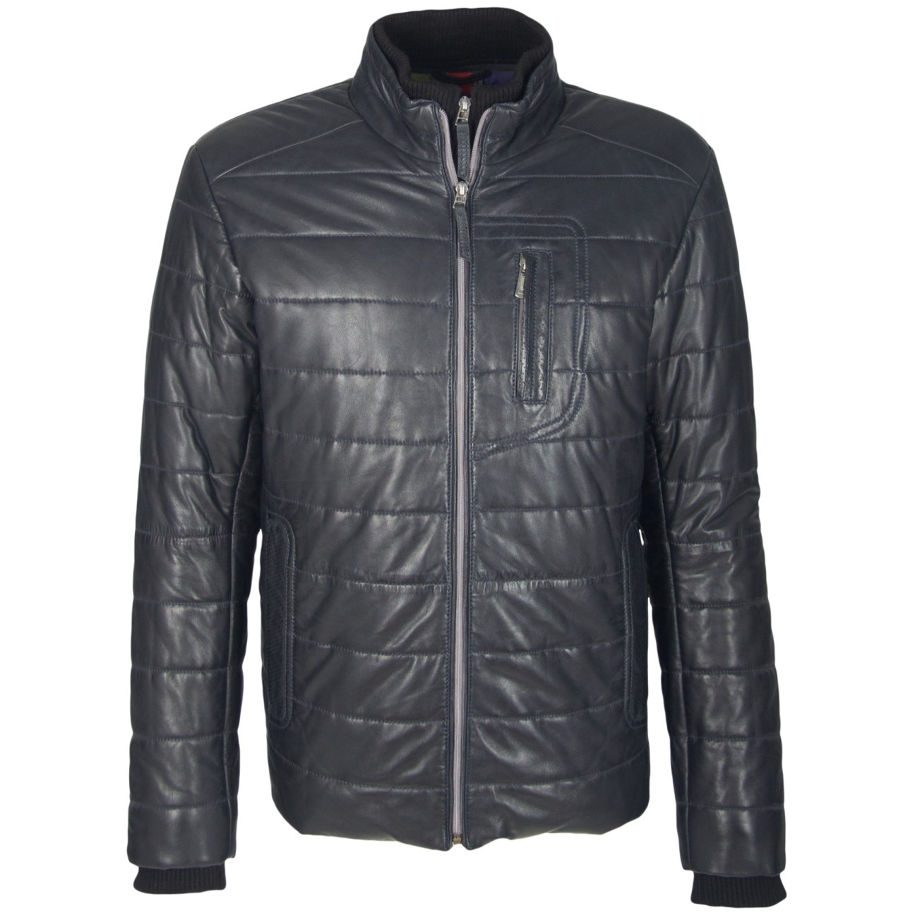 Geaca de Piele Naturala Barbati Gipsy Bleumarin Habor LNB W – IMBRACAMINTE