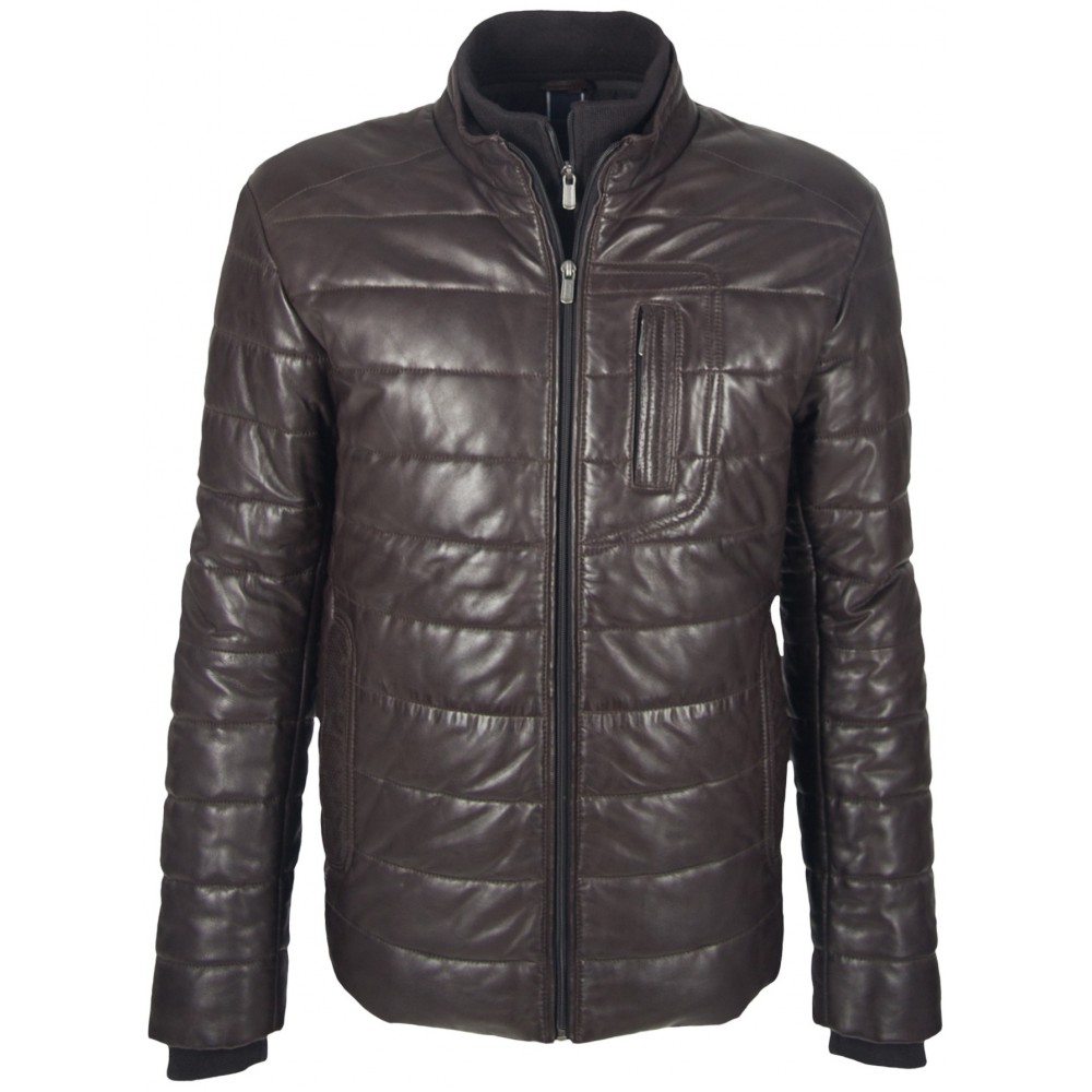 Geaca de Piele Naturala Barbati Gipsy Maro Inchis Habor LNB W Geaca de Piele Naturala Barbati Gipsy Maro Inchis Habor LNB W - readytowear.ro