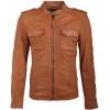 Geaca de Piele Naturala Barbati Gipsy Coniac Halen 2 S18 SF LNUV - readytowear