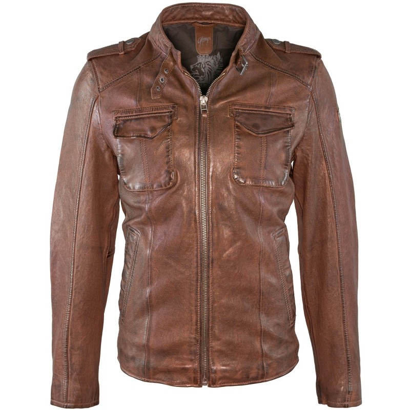 Geaca de Piele Naturala Barbati Gipsy Maro Halen S18 SF LATUV – IMBRACAMINTE