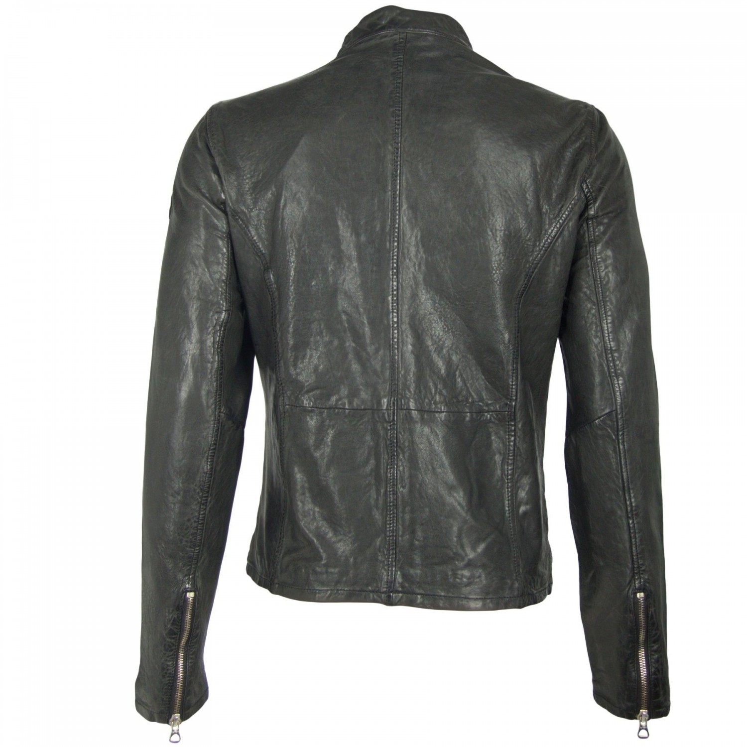 Geaca de Piele Naturala Barbati Gipsy Neagra Hank SF NZROV – IMBRACAMINTE