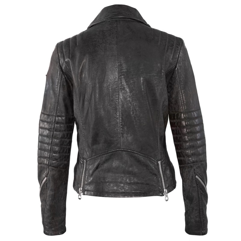 Geaca de Piele Naturala Dama Gipsy Neagra Happy S18 LNUV – IMBRACAMINTE Geaca de Piele Naturala Dama Gipsy Neagra Happy S18 LNUV – IMBRACAMINTE