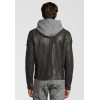 Geaca de Piele Barbati Gipsy Gri Hayo LVTW geci de piele - readytowear.ro
