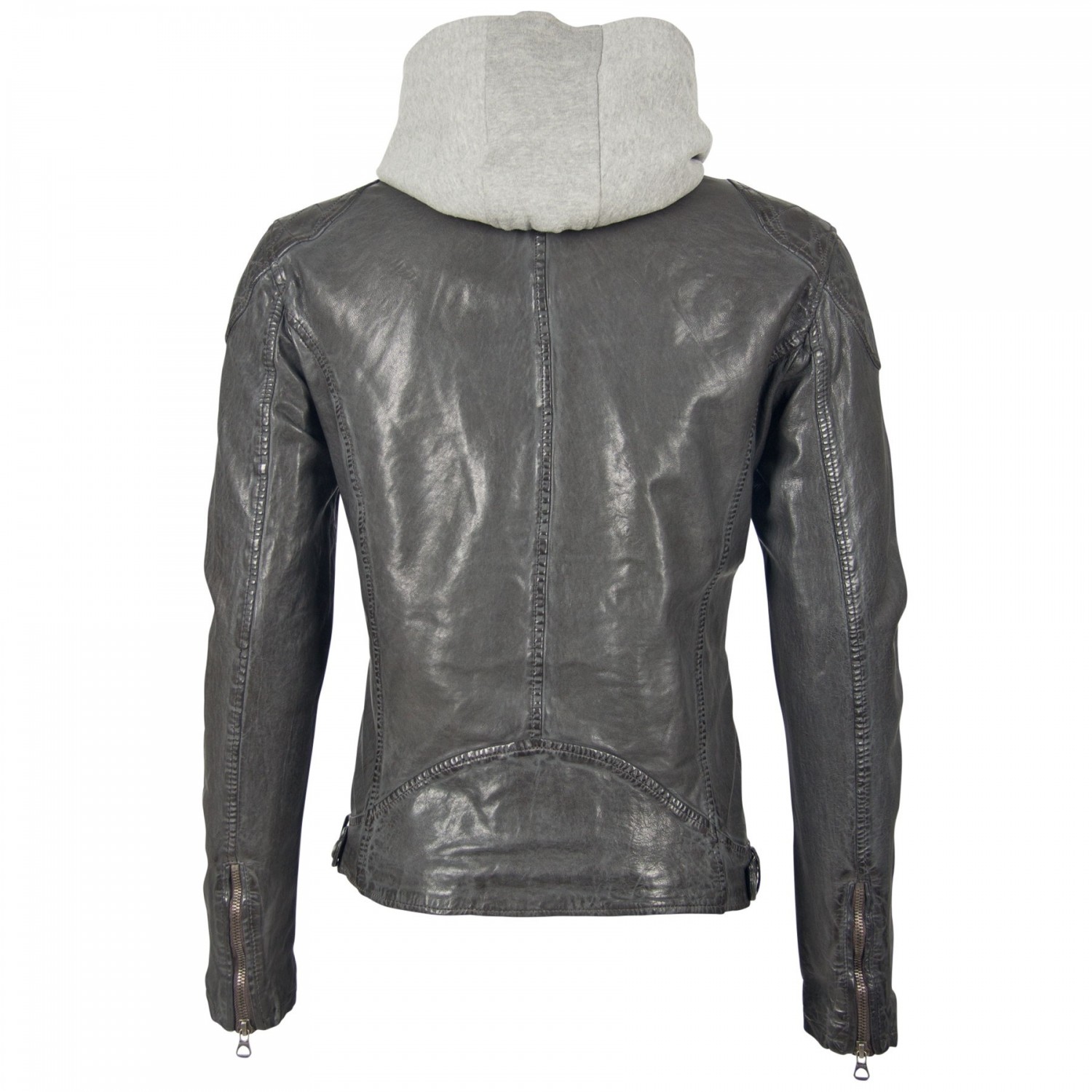 Geaca de Piele Barbati Gipsy Gri Hayo LVTW – IMBRACAMINTE