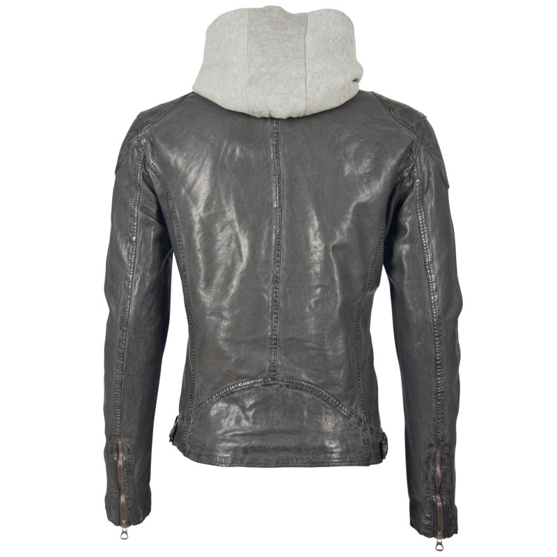 Geaca de Piele Barbati Gipsy Gri Hayo LVTW – IMBRACAMINTE