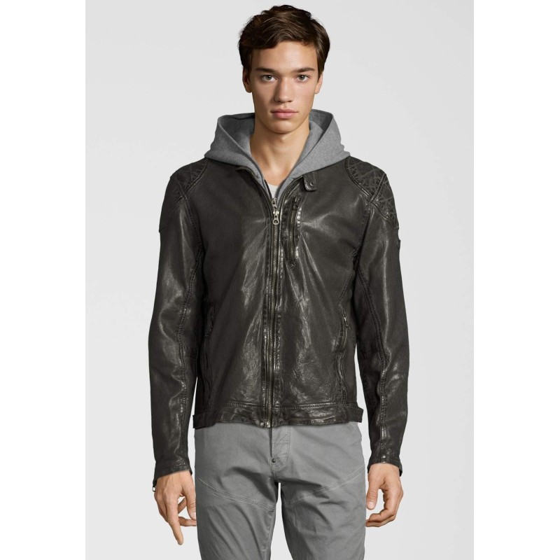 Geaca de Piele Barbati Gipsy Gri Hayo LVTW – IMBRACAMINTE
