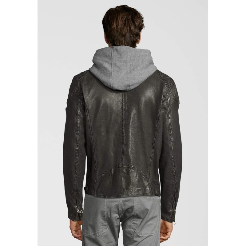 Geaca de Piele Barbati Gipsy Gri Hayo LVTW – IMBRACAMINTE