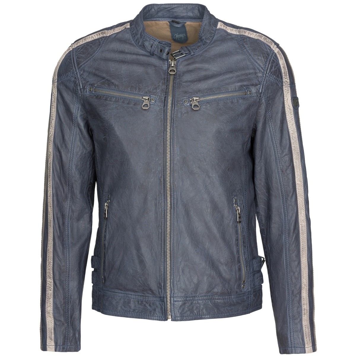 Geaca de Piele Naturala Barbati Gipsy Bleumarin Heroes SF LVW – IMBRACAMINTE