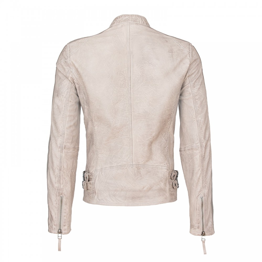 Geaca de Piele Naturala Barbati Gipsy Gri Heroes SF LVW Geaca de Piele Naturala Barbati Gipsy Gri Heroes SF LVW - readytowear.ro