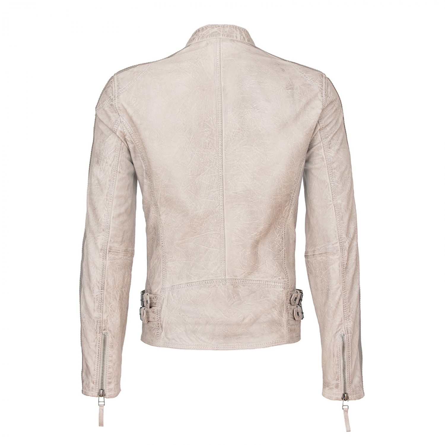 Geaca de Piele Naturala Barbati Gipsy Gri Heroes SF LVW – IMBRACAMINTE